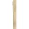 Ekena Millwork Traditional Block Rough Sawn Bracket, Douglas Fir, 4"W x 28"D x 32"H BKT04X28X32TRA05RDF - alternate 2